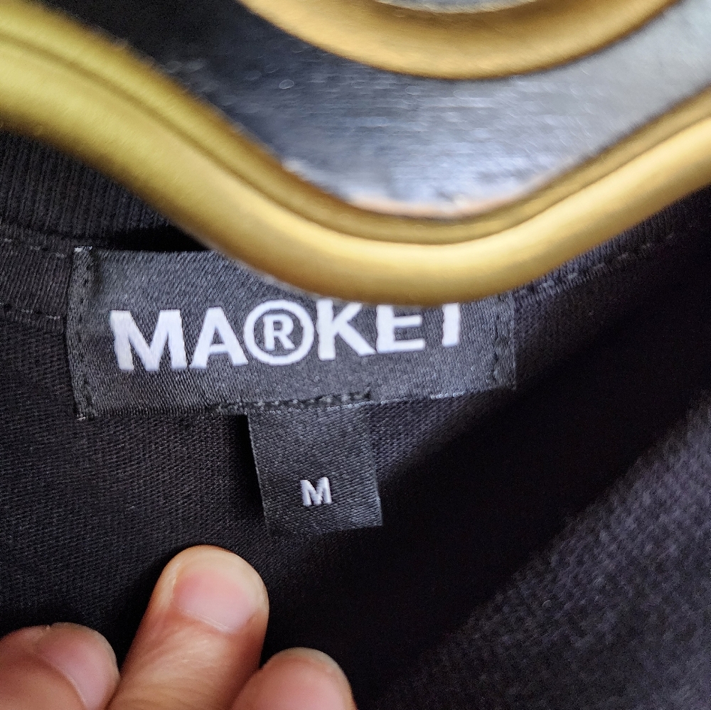 Market Wrangler Rope Logo Black Tee‎ - Picture 4 of 5